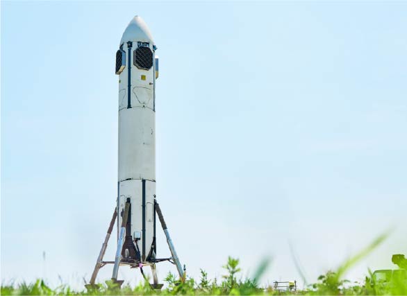 再使用型ロケットの離着陸実験に 成功