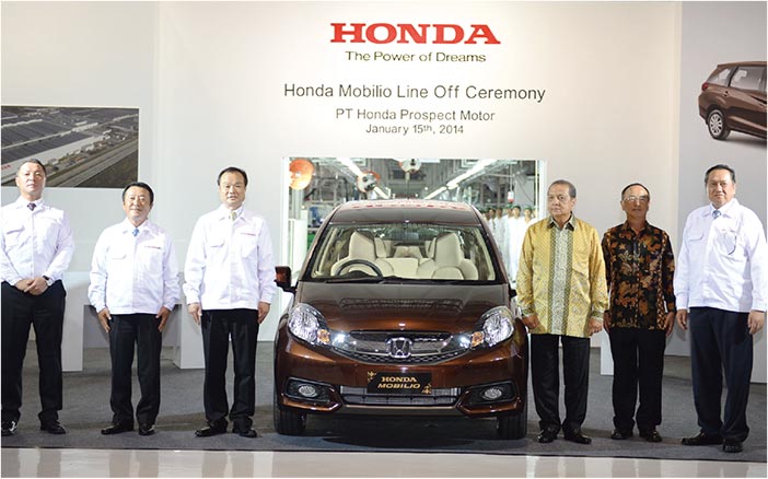 2014年1月インドネシアで新四輪車工場が稼働開始