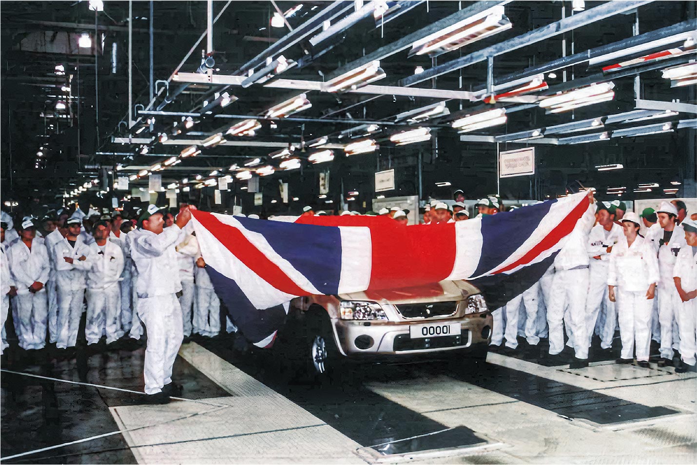2000年、CR-V生産開始