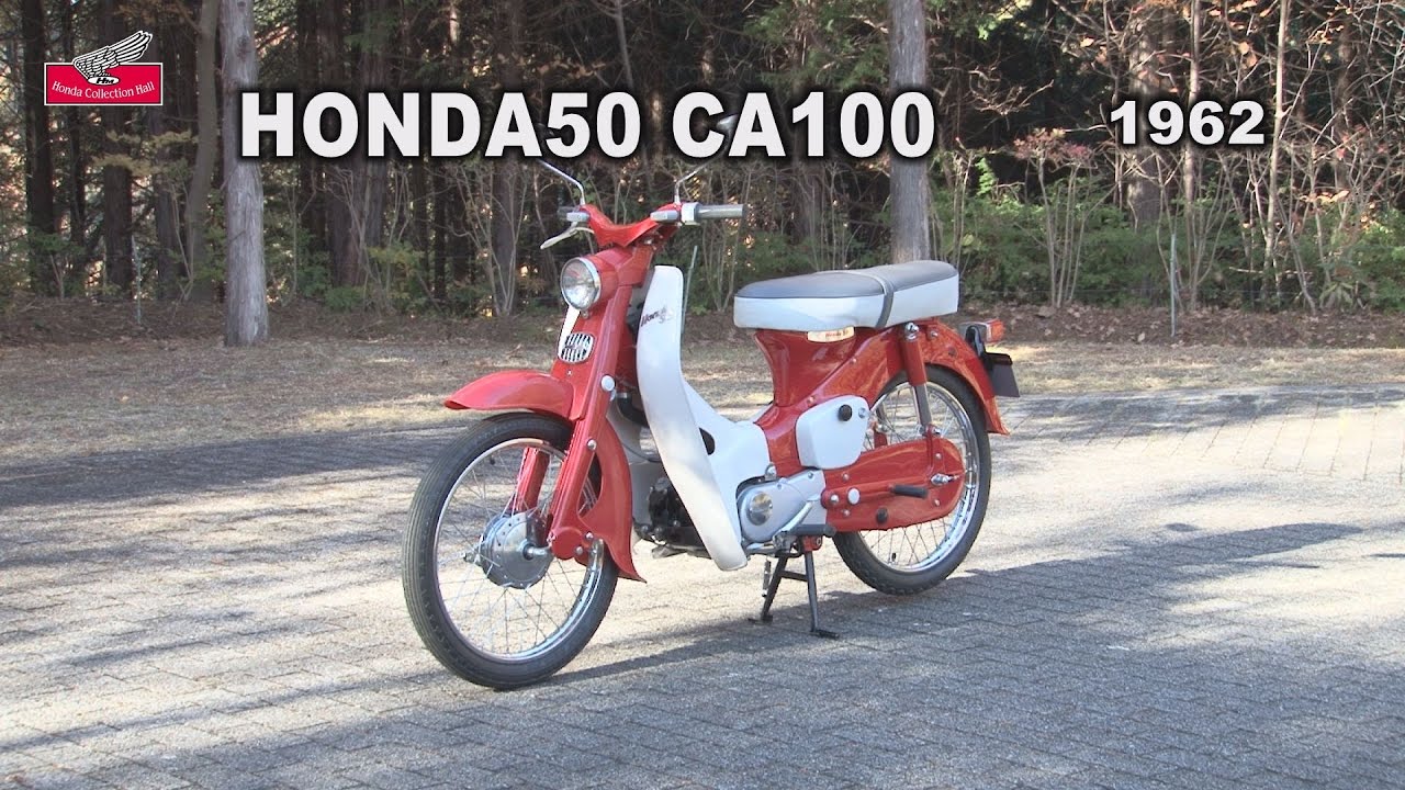 HONDA50 CA100 走行動画