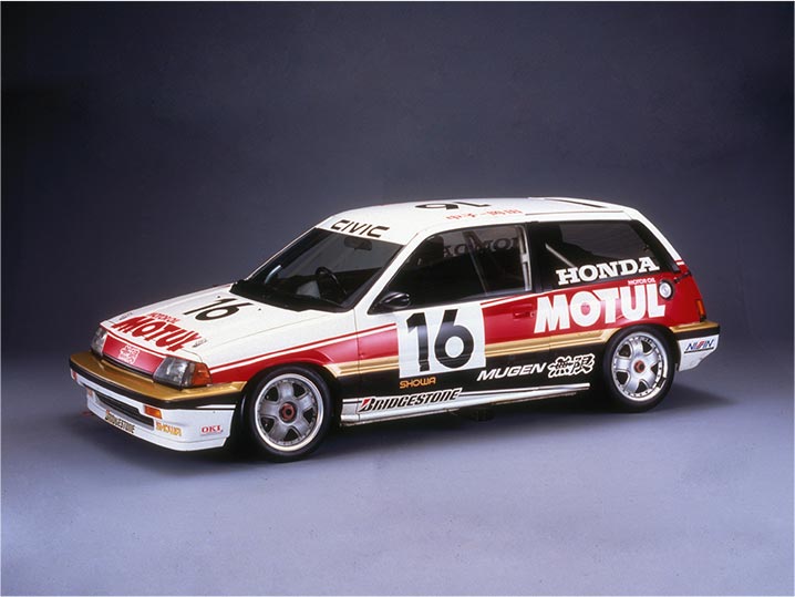 シビック Si レース仕様車 1987年全日本ツーリングカー選手権グループA出場車
