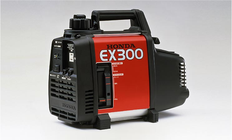 ホンダとして初めてインバーター回路を採用したEX300