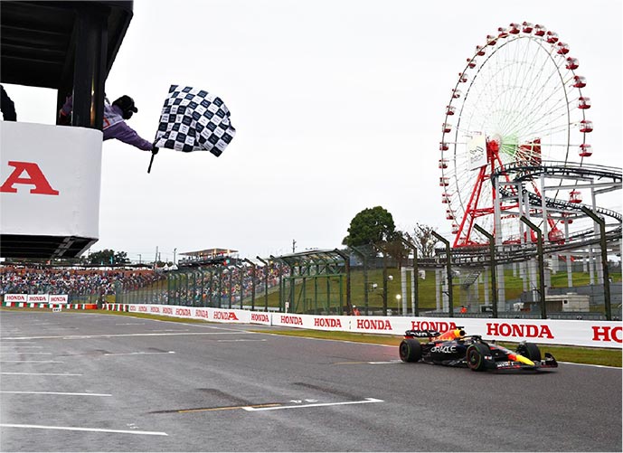 2022年10月 鈴鹿サーキットで開催されたF1 第18戦 日本GP 決勝