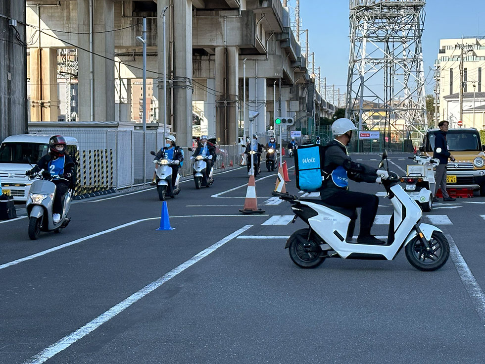 実技の様子