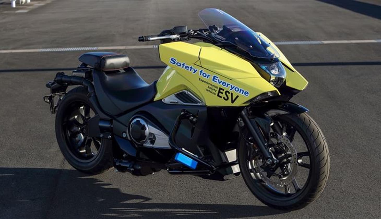 転倒不安のないバイクを目指して二輪姿勢制御 Honda Riding Assist