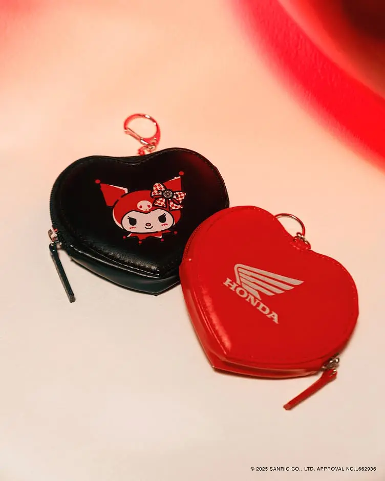 ハートポーチキーホルダー