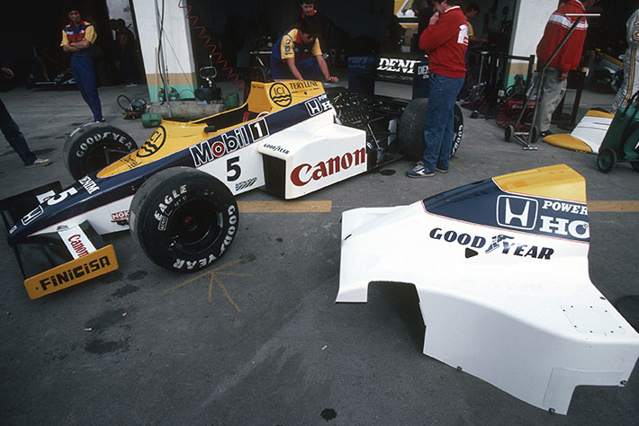 1985年｜Gallery｜ナイジェル・マンセル｜Honda
