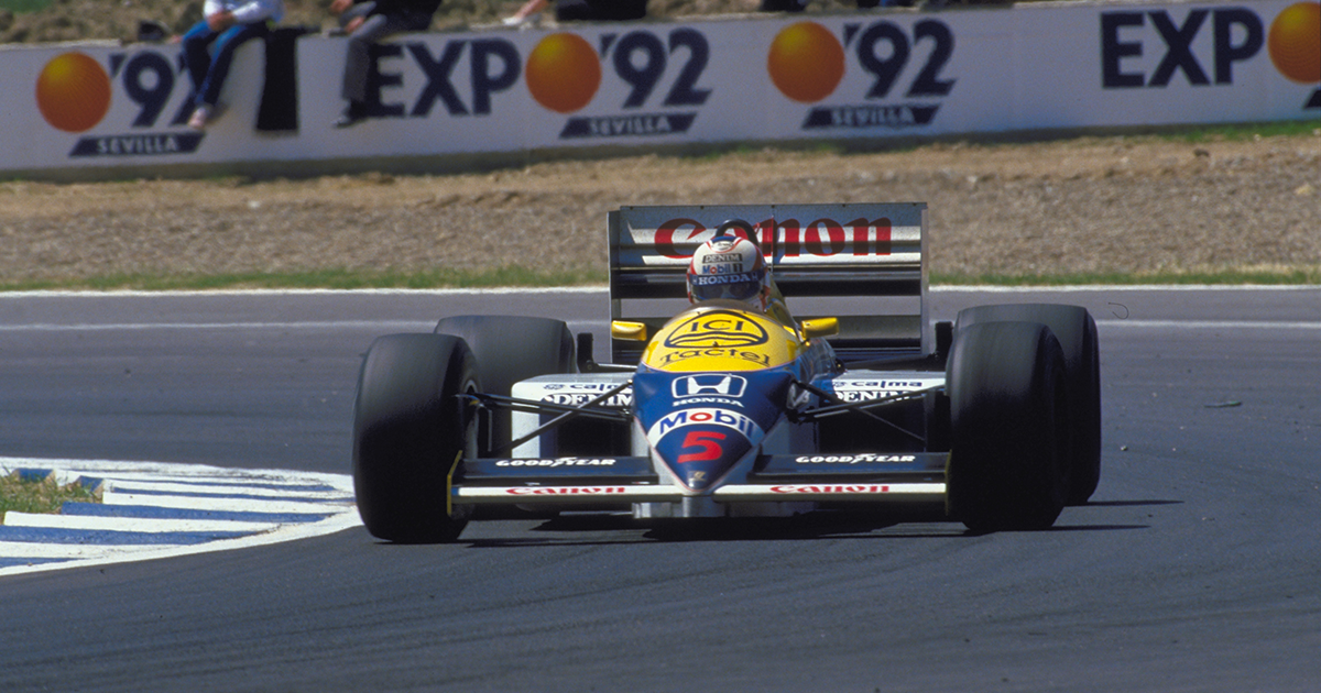 ナイジェル・マンセル 記念 1985年｜Gallery｜ナイジェル・マンセル｜Honda