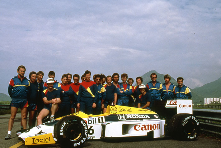 1986年｜Gallery｜ナイジェル・マンセル｜Honda