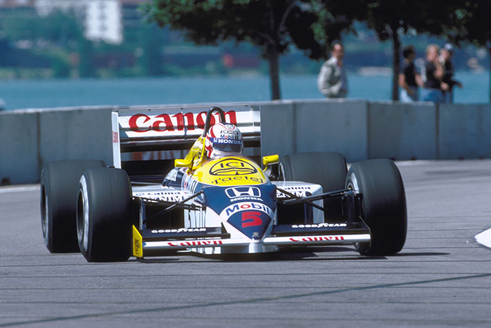 1986年｜Gallery｜ナイジェル・マンセル｜Honda