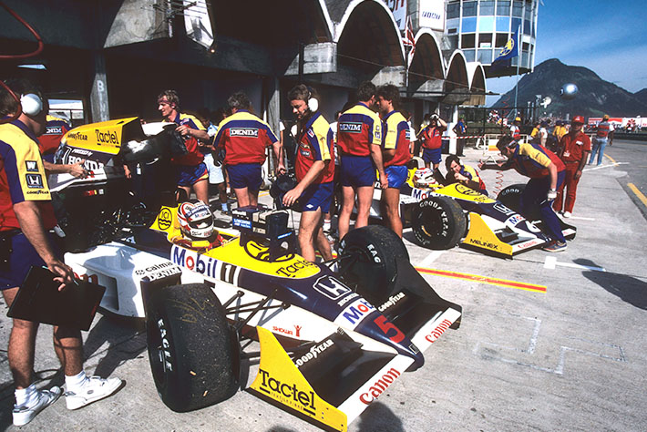 1987年｜Gallery｜ナイジェル・マンセル｜Honda