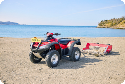 HondaのATV（all-terrain vehicle、全地形対応車）