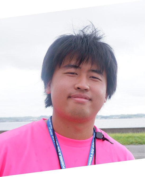 日本工業大学チーム  リーダー森家 隆斗さん