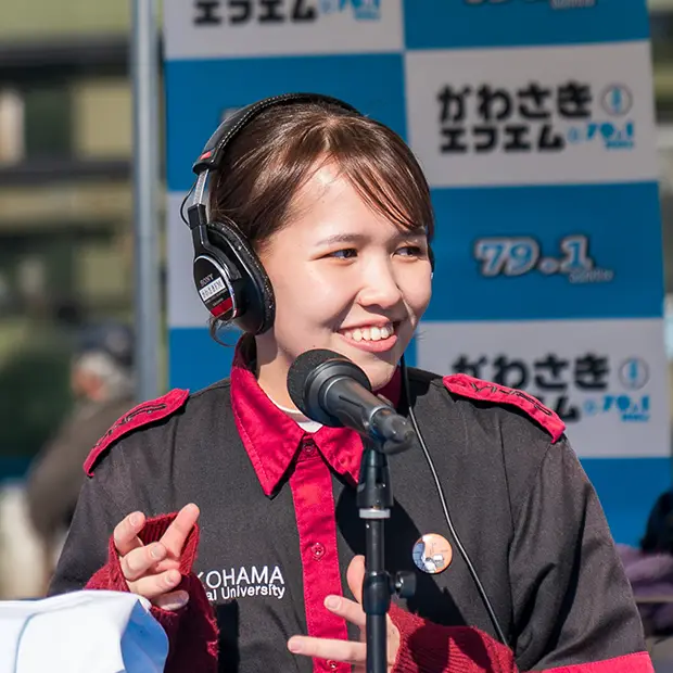 横浜国立大学　チームリーダー　阿部 結衣さん
