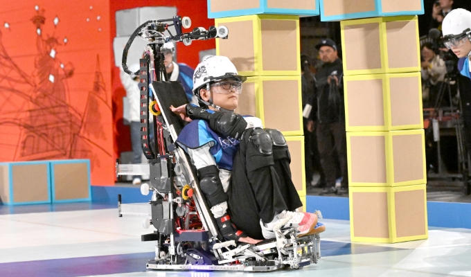 優勝した旭川工業高等専門学校