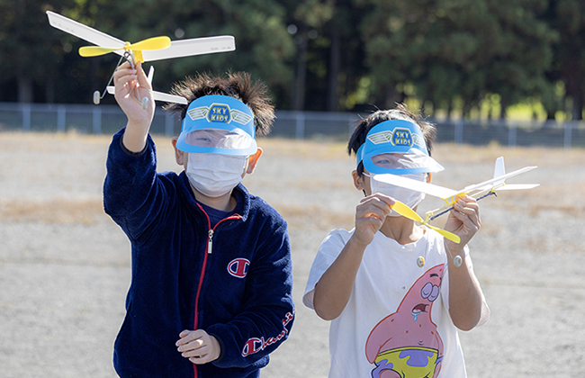 本田航空「航空体験学習」