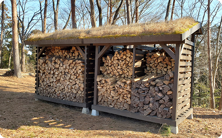 伐採木で作る薪とその保管方法を学ぼう！