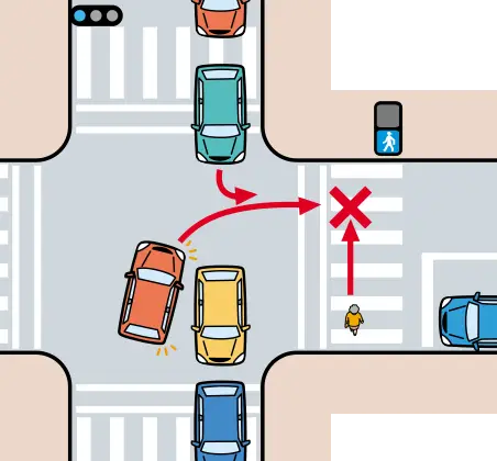 �s�X�n�̌����_�����f���Ă��܂��B�����̎ԓ��̐M���͐ł����a�؂��Ă��鎞�̊댯�\���́y�C���X�g���z�����C���X�g