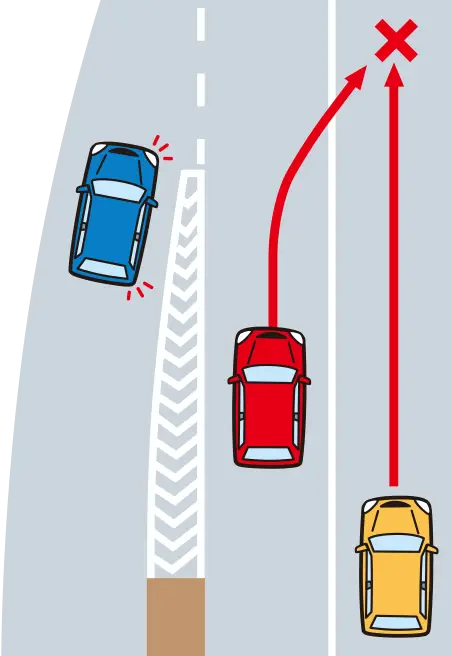 �������H�̍����_�ō��O������1��̃N���}���������悤�Ƃ��Ă��鎞�̊댯�\���́y�C���X�g���z�����C���X�g