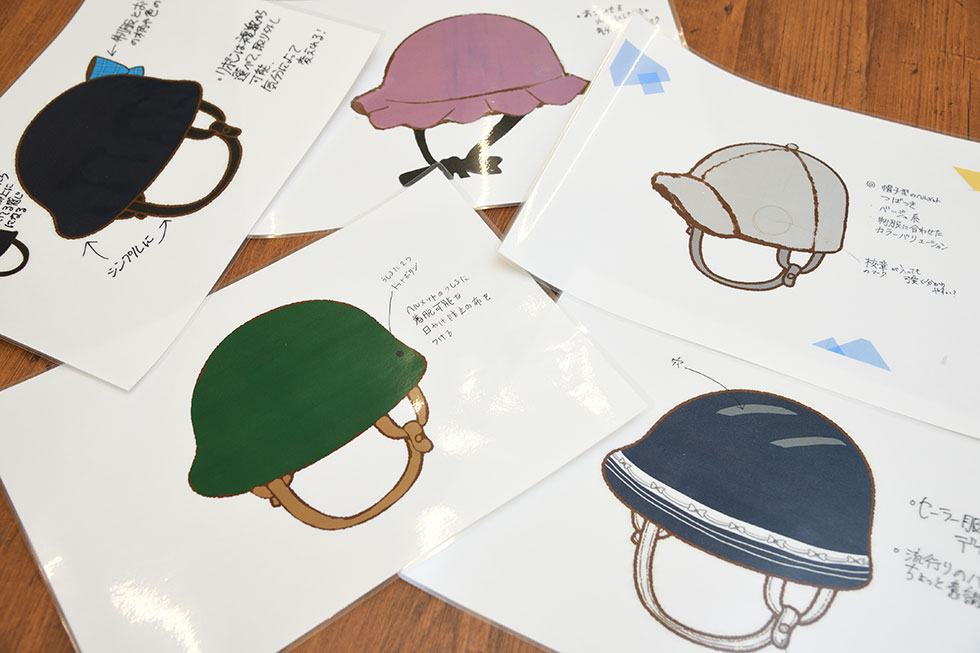 �w�������o�[���l�Ă������]�ԃw�����b�g�̃f�U�C����B�菑���ōׂ₩�Ȏw�����������܂�Ă���