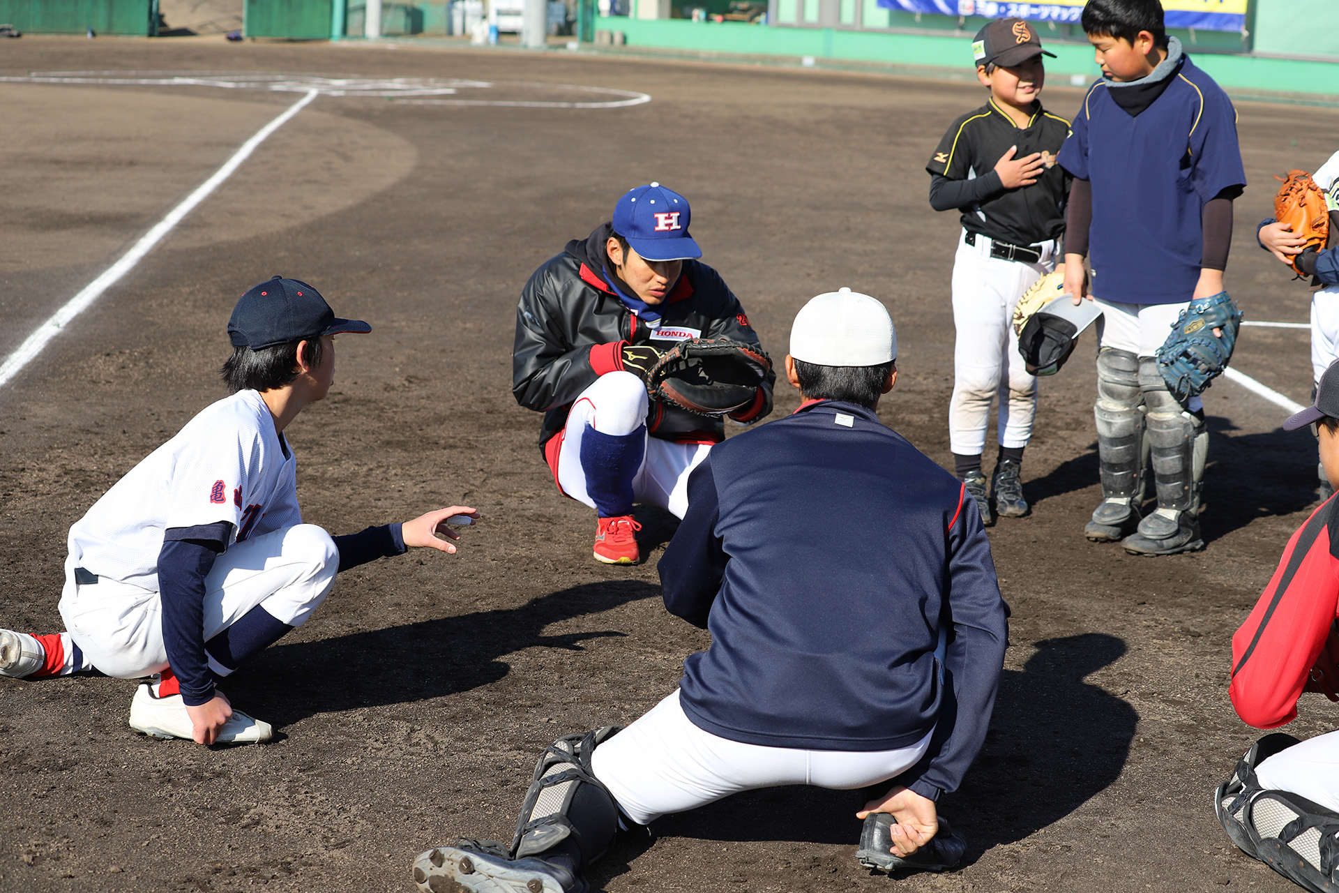 亀山市野球教室