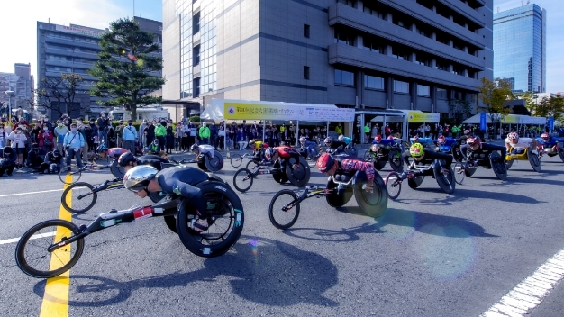 大分国際車いすマラソン大会