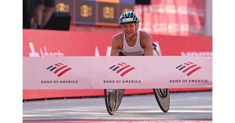 スザンナ・スカロニ選手が2025シカゴマラソン優勝