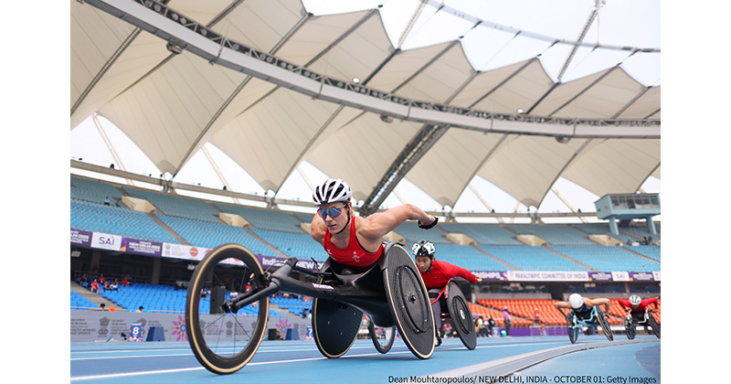 カテリーヌ・デブルナー選手が出場全種目で金メダルを獲得