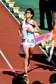 第56回東日本実業団対抗駅伝　3区 ウイリアム マレル選手