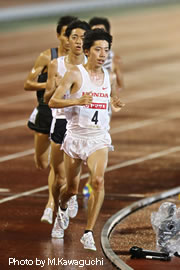 第100回日本陸上競技選手権　設楽選手