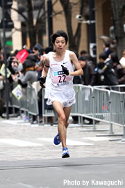 東京マラソン2018　設楽悠太選手