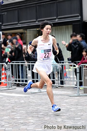 東京マラソン2018　設楽悠太選手