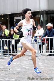 東京マラソン2018　設楽悠太選手