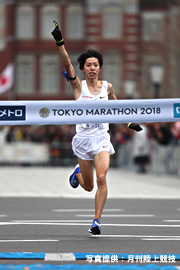東京マラソン2018　設楽悠太選手