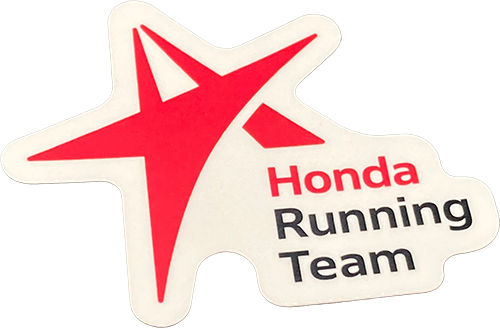 Honda陸上競技部ロゴステッカー