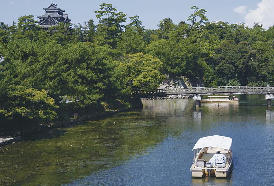 松江城堀川遊覧船