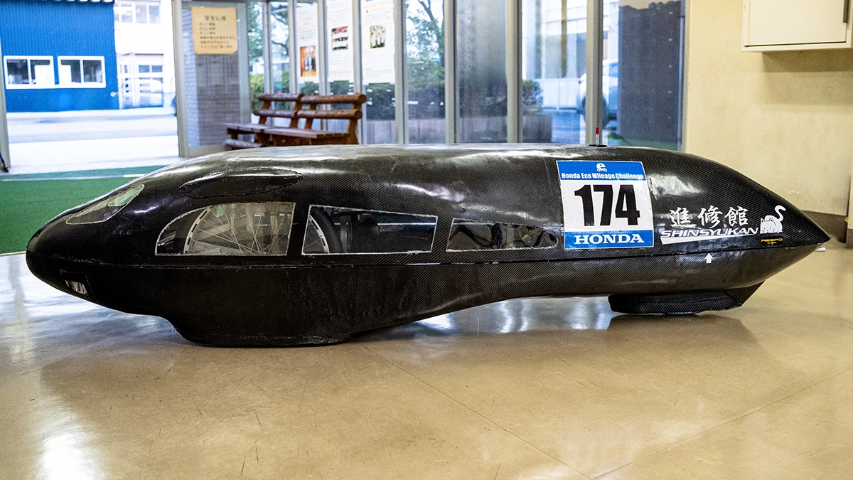 Honda エコ マイレッジ チャレンジ 2025 参加車両チーム<車両紹介②> 埼玉県立進修館高校