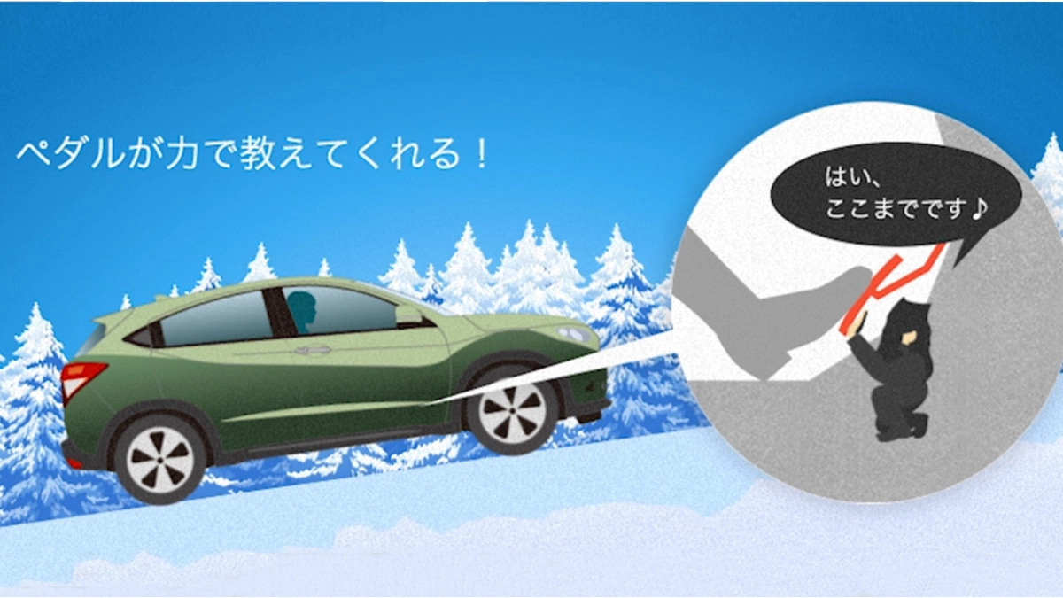 リアクティブフォースペダル