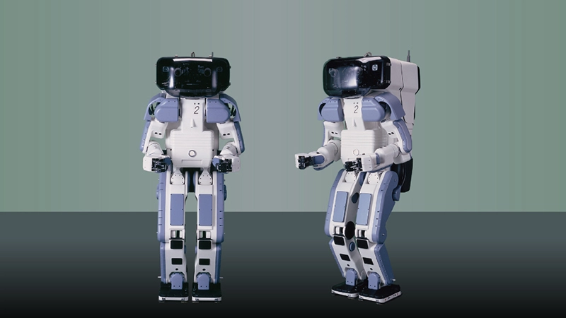 Hondaのヒューマノイドロボット P2 自律二足歩行の技術ベンチマークを