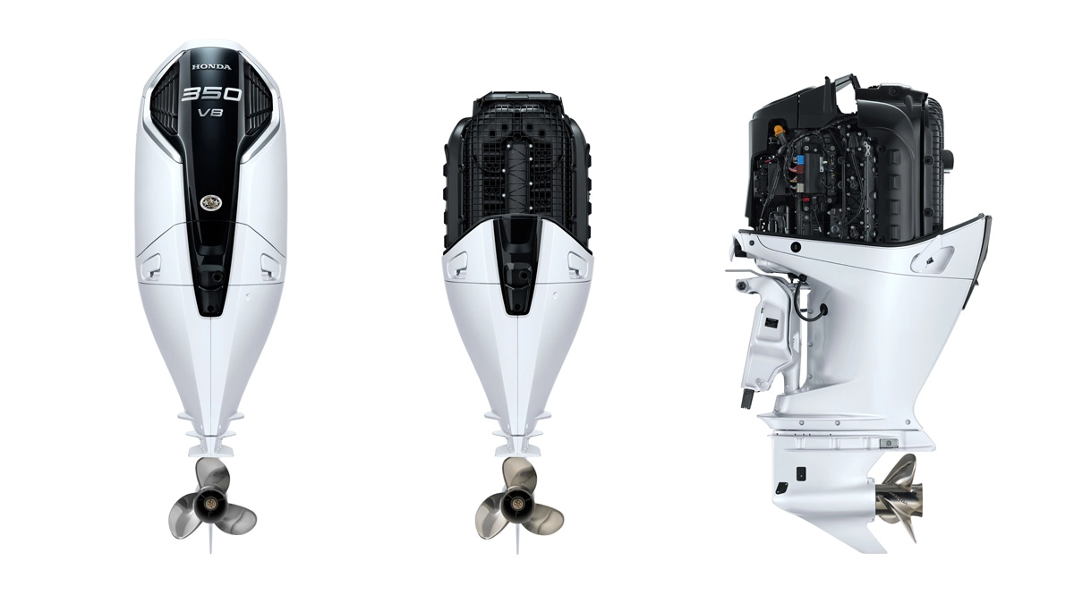 Hondaの船外機 BF350