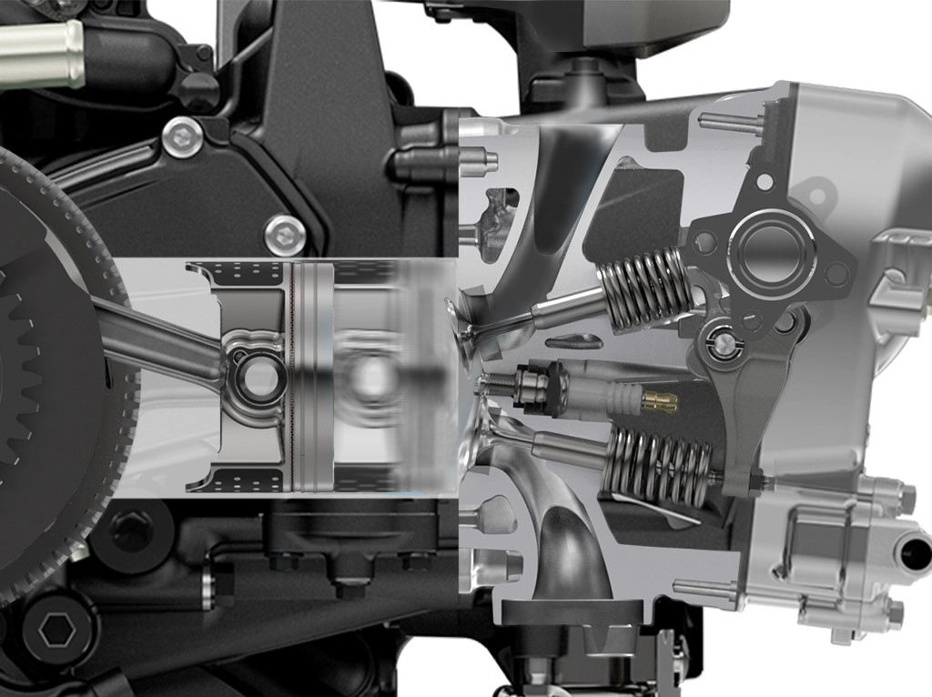 ユニカムバルブトレインを採用