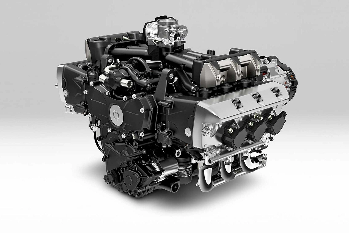 SC79が搭載する水平対向6気筒エンジン