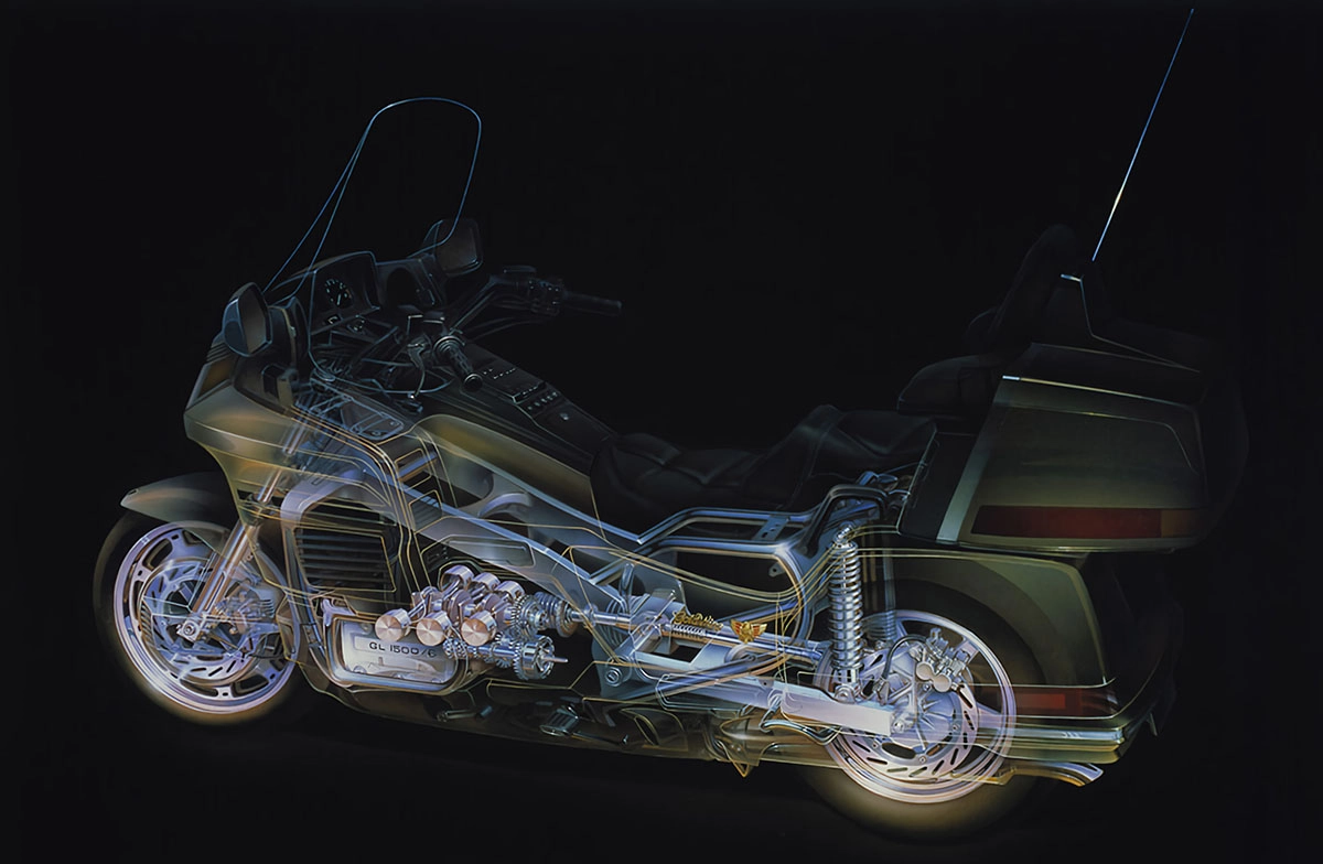 1998～2000年モデルのゴールドウイング1500