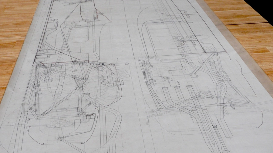 RA270：Formula 1 試作車（プロトタイプ）総組立図