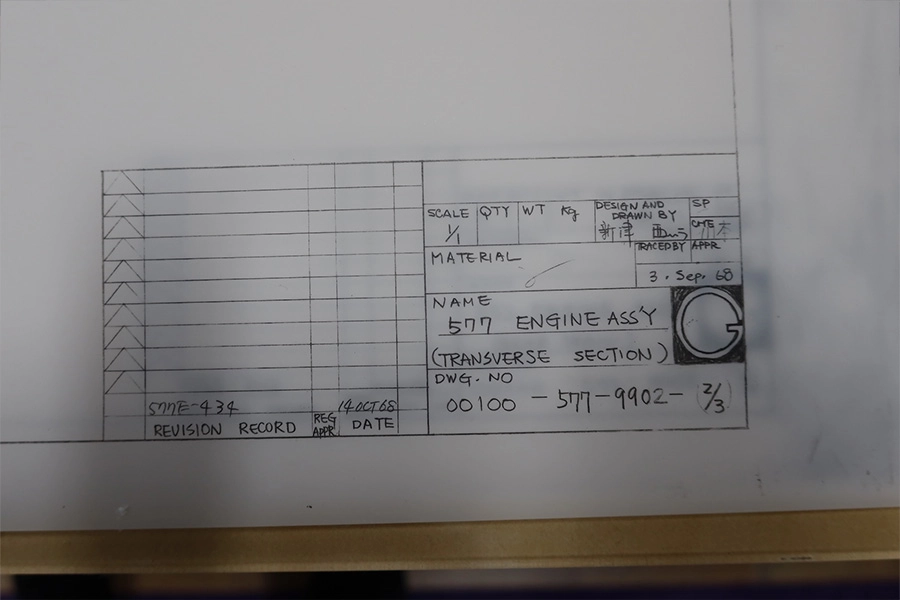 RA302E：独創的な自然吸気の空冷エンジン