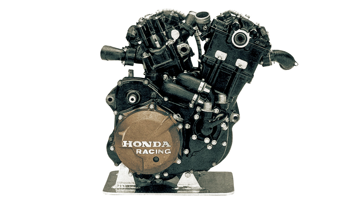 パリダカ制覇を狙ったNXR750の核心部