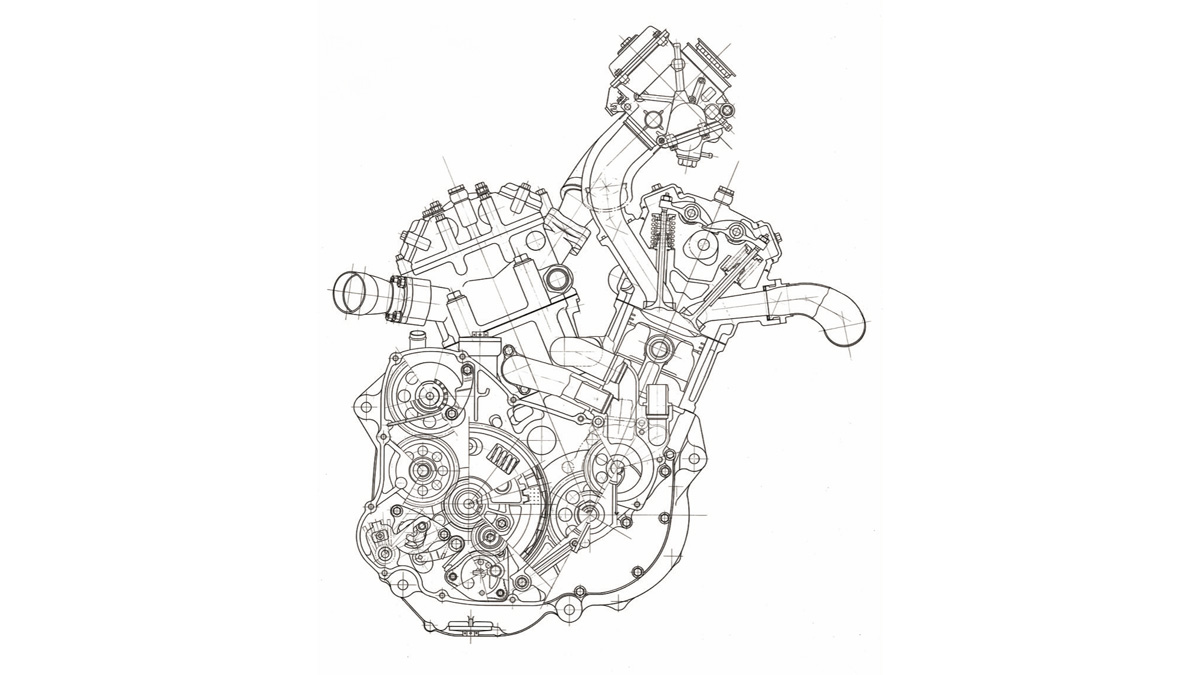 砂の轍に刻んだNXR750の鼓動