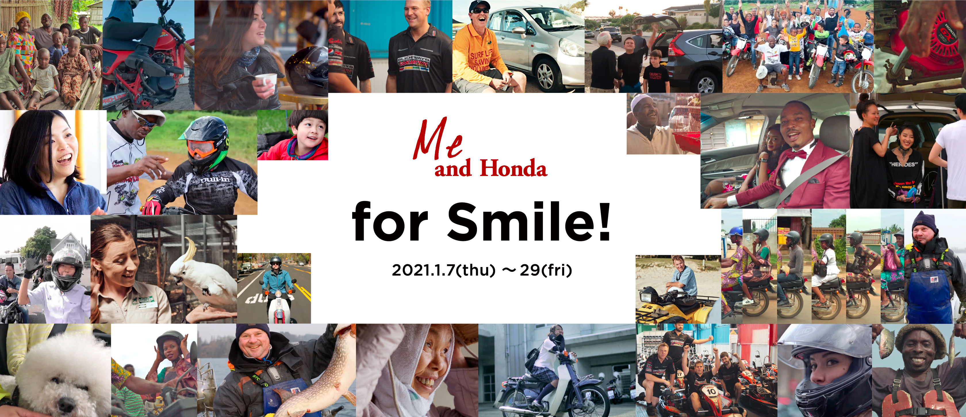 Me and Honda for Smile!