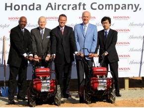 Construction of HondaJet maintenannce, repair and overhaul (MRO) facility begins