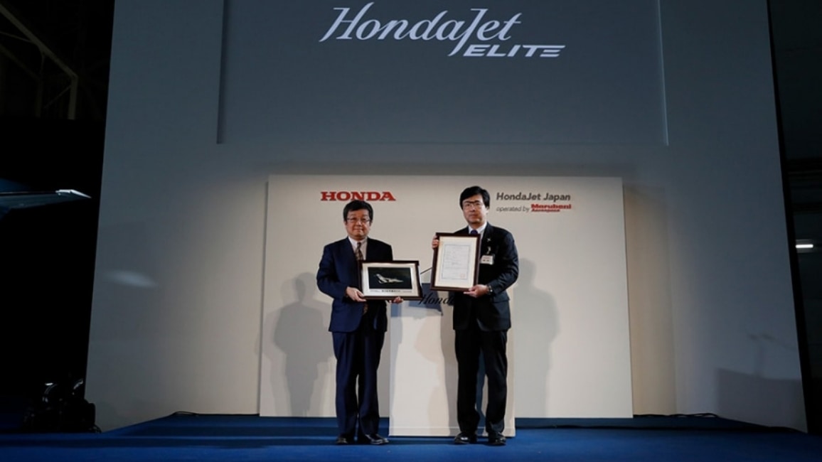HondaJet Elite Deliveries Begin in Japan